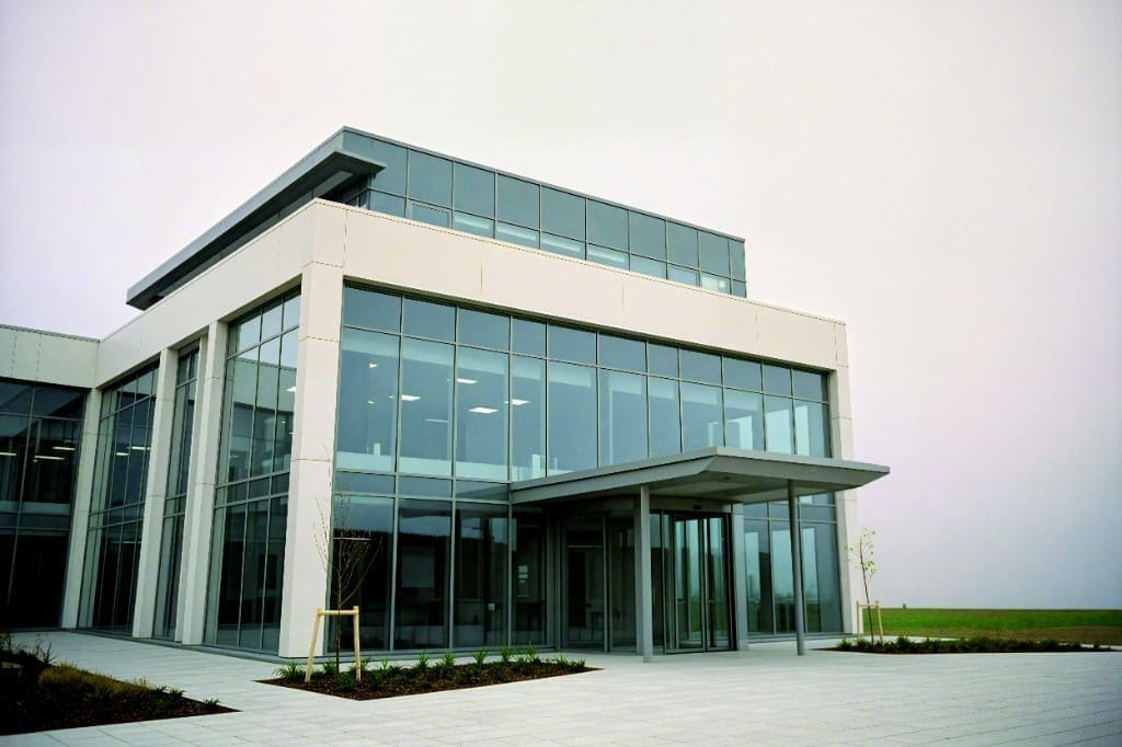 Modern commercial office building in London